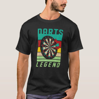 Darts Legend DartBoard Dart Player Bullseye Sport T-Shirt
