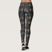 Darts Legend ist das Wort. Leggings (Rückseite)