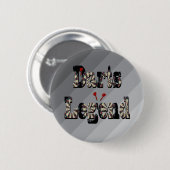 Darts Legend Picture Logo, Button (Vorne & Hinten)