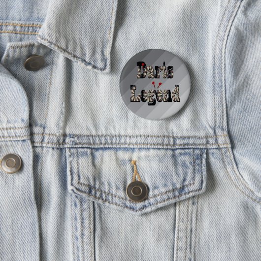 Darts Legend Picture Logo, Button (Beispiel)