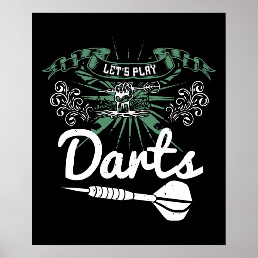 Darts - Let's Play Darts Poster (Vorne)