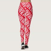 Darts-Liebe Leggings (Rückseite)