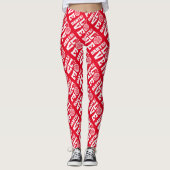 Darts-Liebe Leggings (Vorderseite)