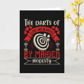 Darts - Lieben werden durch die Maiglöckchen gesto Karte (Gelbe Blume)