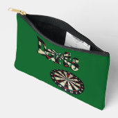 Darts-Logo mit Dartboard, Zubehörtasche (Offen)
