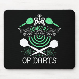 Darts - Ministerium für Darts Mousepad