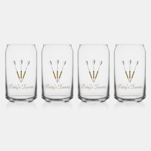 Darts Personalisiert Dosenglas