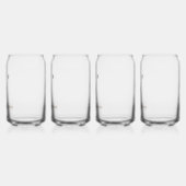 Darts Personalisiert Dosenglas (Links)