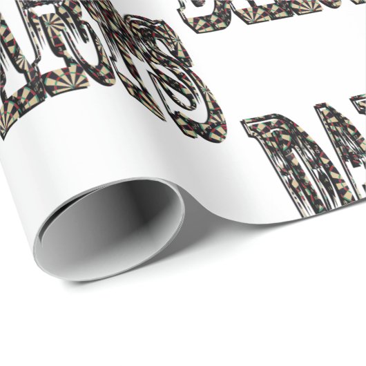 Darts Picture Logo, Geschenkpapier (Rolleneckpunkt)