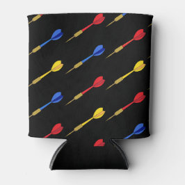 Darts Player Darts Gemustert Dosenkühler