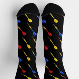 Darts Player Darts Gemustert Socken