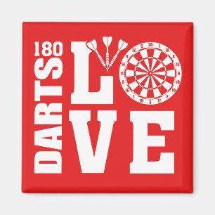 Darts Player, Liebe Darts Magnet