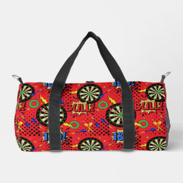 Darts Player Monogram Duffle Bag