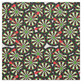 Darts Player Novelty Dart Boards und Darts Pattern Stoff