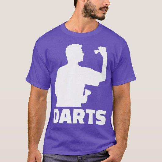 Darts Player Premium T-Shirt (Vorderseite)