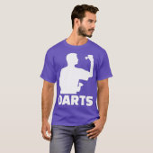 Darts Player Premium T-Shirt (Vorne ganz)
