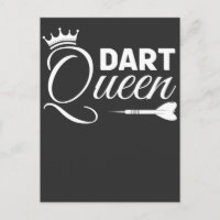 Darts Player Queen Dartboard Dart Girl