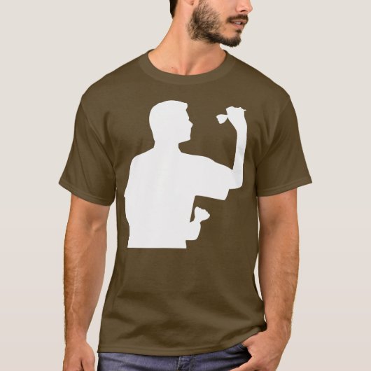 Darts Player T-Shirt (Vorderseite)