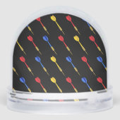 Darts Player Winner Award Champion Schneekugeln (Rückseite)