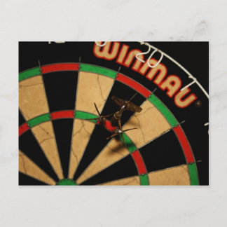 Darts Postkarte