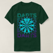 Darts Retro Geschenk T-Shirt (Design vorne)
