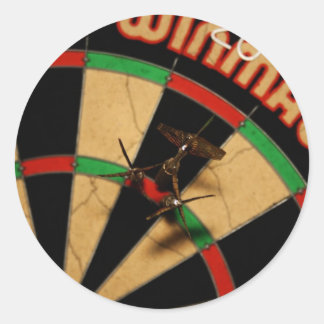 Darts Runder Aufkleber