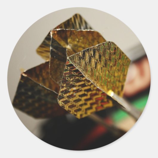 Darts Runder Aufkleber (Vorderseite)