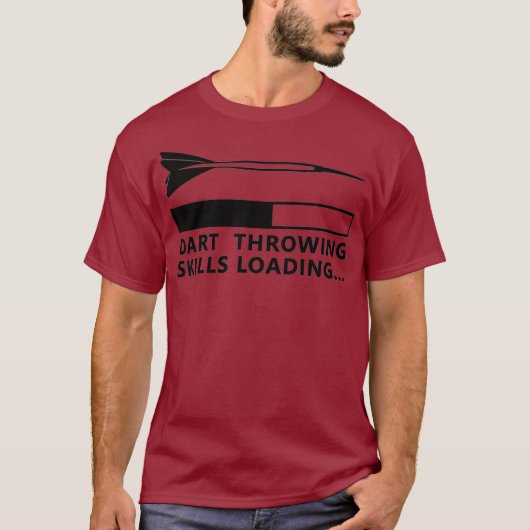 Darts Skills Loading T - Shirt (Vorderseite)