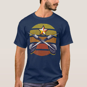 Darts Sports Lover Geschenk Vintage Retro Darts T-Shirt