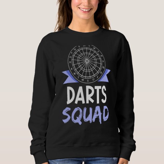 Darts Squad Hobby Player Dart Sweatshirt (Vorderseite)