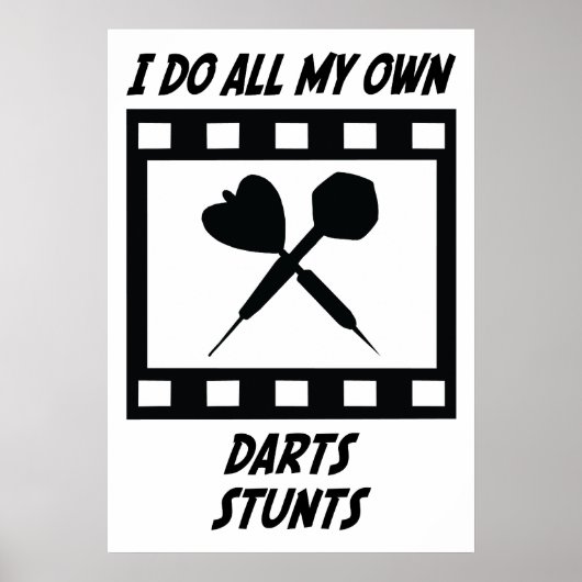 Darts Stunts Poster (Vorne)