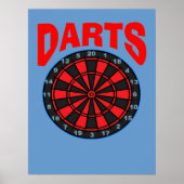 Darts Target Poster (Vorne)