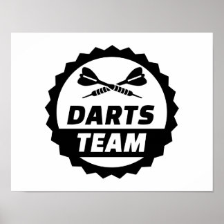 Darts-Team Poster