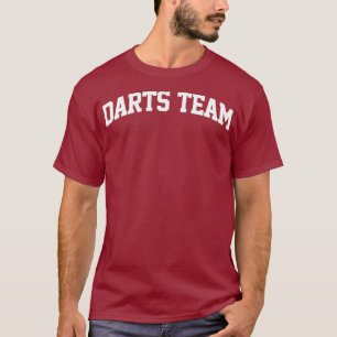 Darts Team Vintag Retro Job Sports Arsch Funny T-Shirt