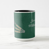 Darts Three darts on Custom background personalize Tasse (Zentrum)