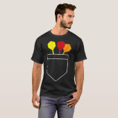 Darts Tipp Arrows Pocket Tshirt (Vorne ganz)