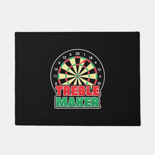 Darts Treble Maker Fußmatte (Vorderseite)