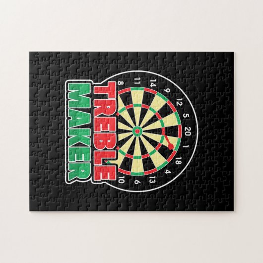 Darts Treble Maker Puzzle (Horizontal)