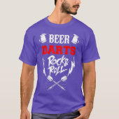 Darts und Rock'n'Roll T-Shirt (Vorderseite)