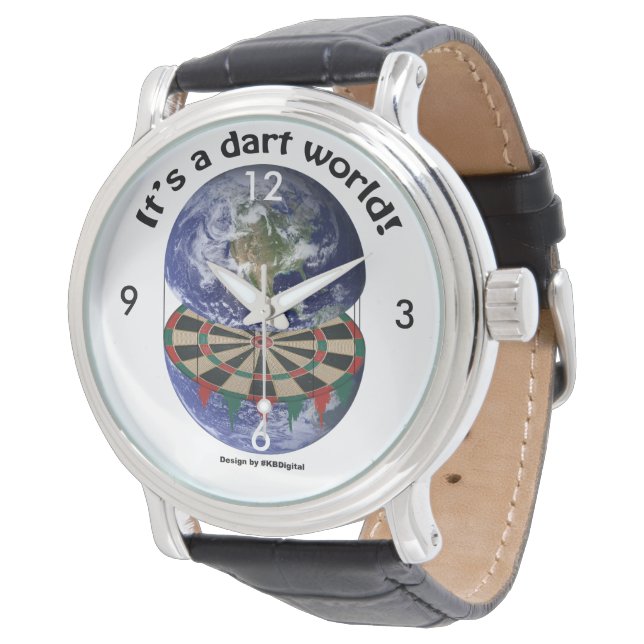 Darts Watch Armbanduhr (Schrägansicht)