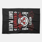 Darts - Weltweit der beste Dart-Player Geschirrtuch (Horizontal)