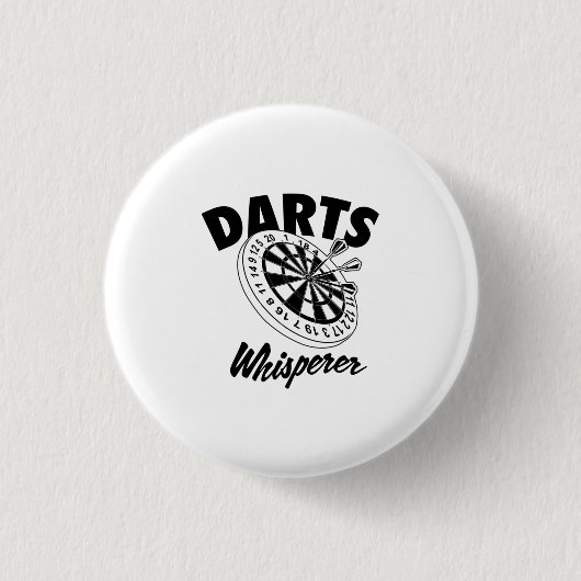 Darts Whisperer Button (Vorderseite)