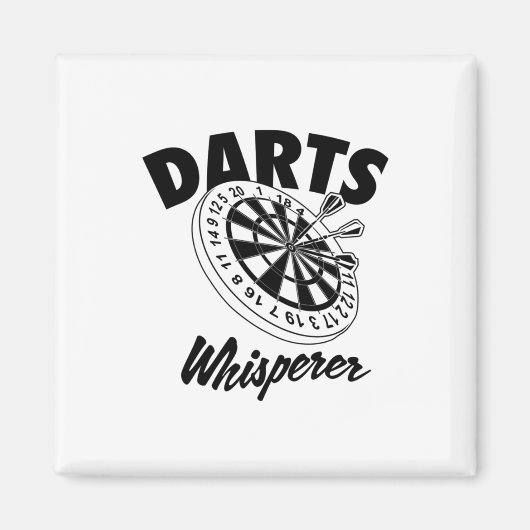 Darts Whisperer Magnet (Vorne)