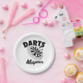 Darts Whisperer Pappteller (Party)