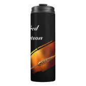 Darts - with Flaming Dart image - Personalize Thermosbecher (Vorderseite)