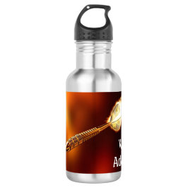 Darts with image of rocketing dart personalized  edelstahlflasche