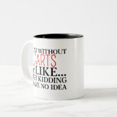 darts zweifarbige tasse (Vorderseite Links)