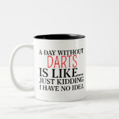 darts zweifarbige tasse (Links)