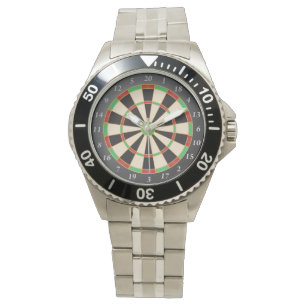 Dartscheibe Armbanduhr