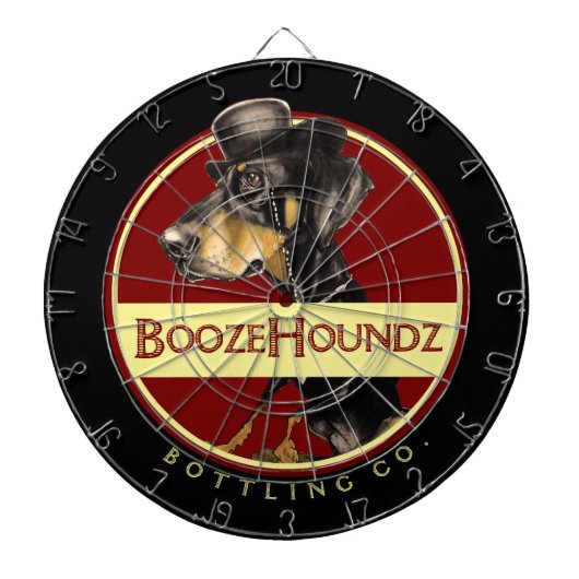 Dartscheibe - BoozeHoundz (vorne)
